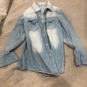 Denim shirt